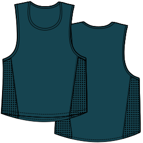 Moldes de confeccion para HOMBRES Musculosas Musculosa 7594